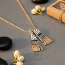 Qamar Keffiyeh Necklace