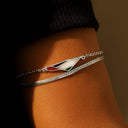 Qamar Unity Herringbone Bracelet