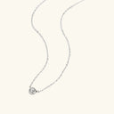 Qamar Lumé Bezel Necklace