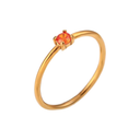 Petite Birth Gem Ring