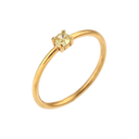 Petite Birth Gem Ring