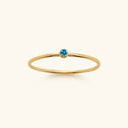 Amelia Birthstone Stacker Ring