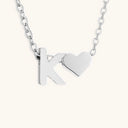 Ria Initial Letter Gold Necklace