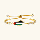 Qamar Glow Tennis Bracelet