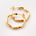 Qamar Hiba Hoop Earrings