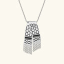 Qamar Classic Keffiyeh Necklace