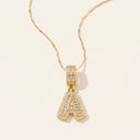 Sparkle Letter Initial Necklaces