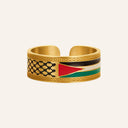 Qamar Palestine Heritage Ring