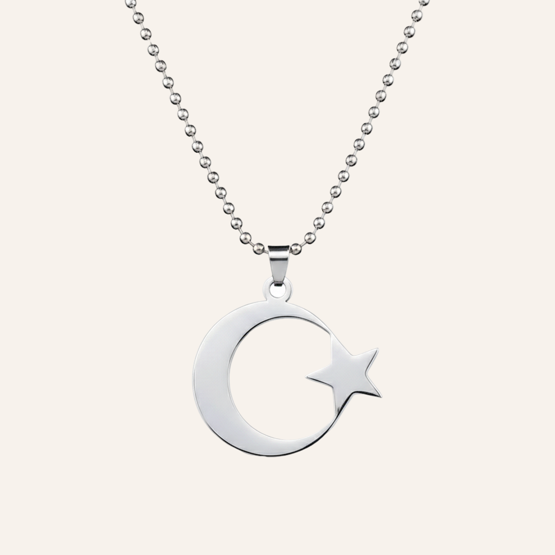 Qamar Lunar Star Necklace