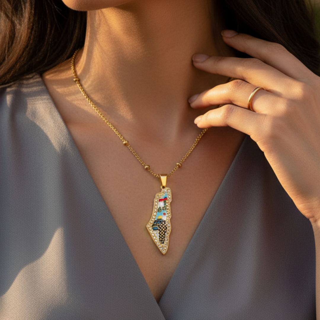 Qamar Palestine Heritage Necklace