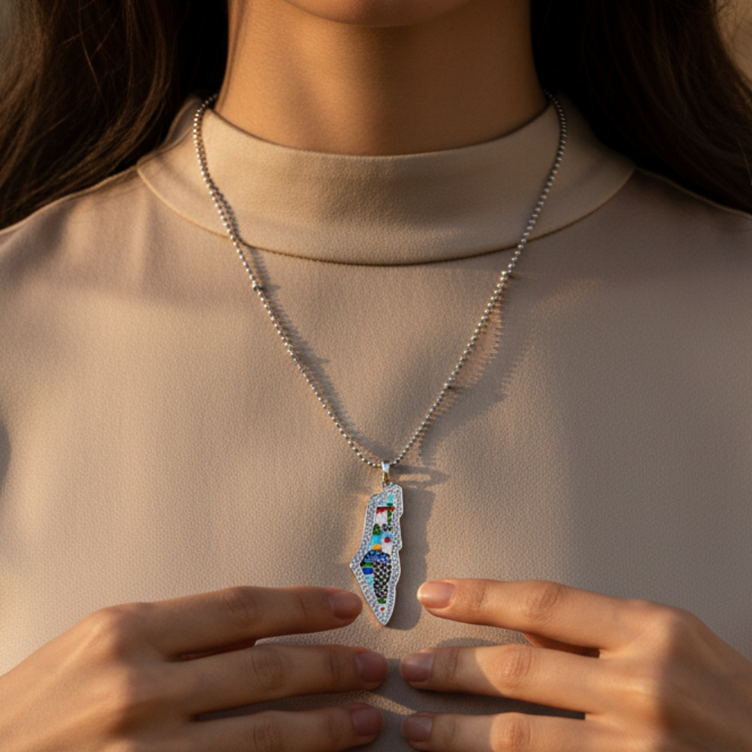 Qamar Palestine Heritage Necklace