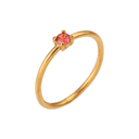 Petite Birth Gem Ring