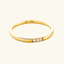 Qamar Noor Trio Ring