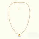 Zahra Rosette Necklace - Gold