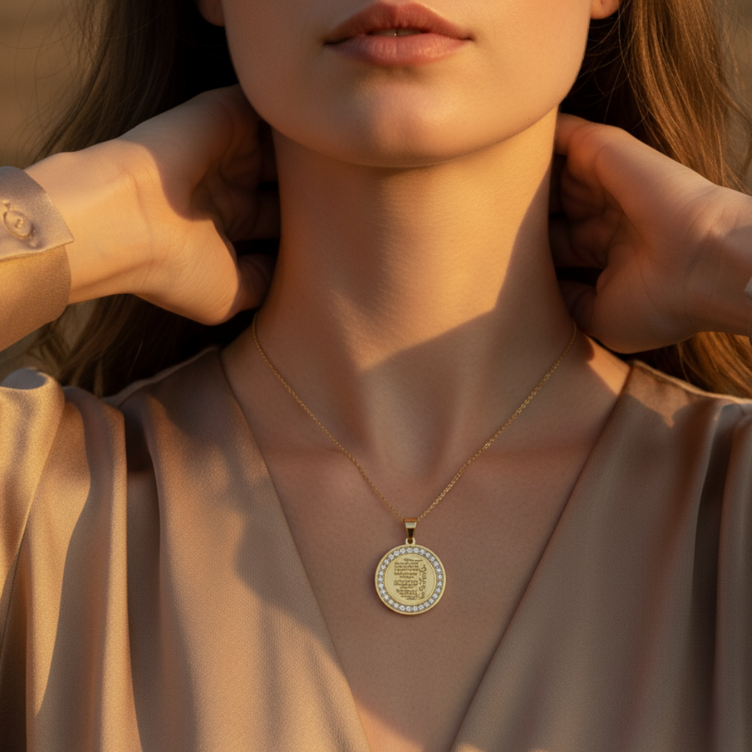 Qamar Sacred Verses Necklace
