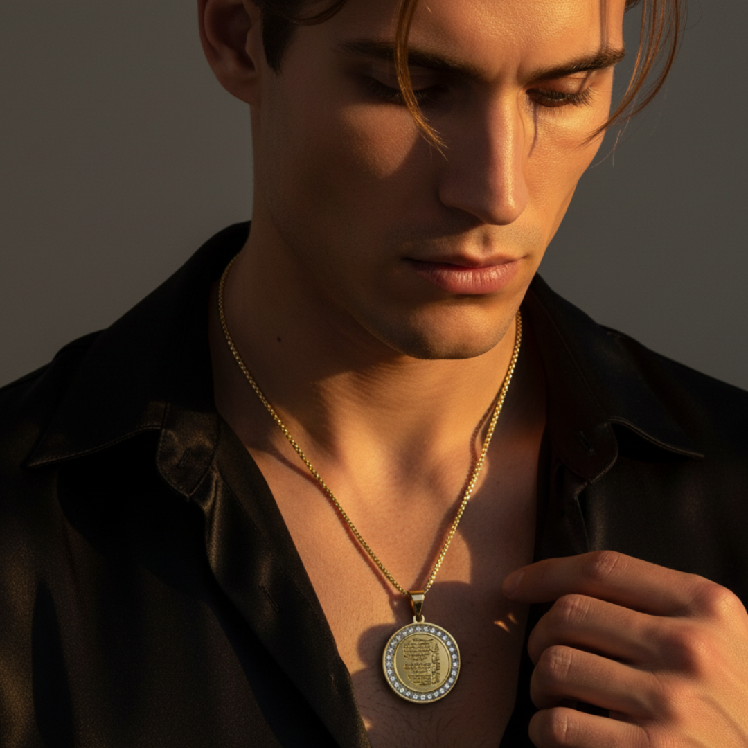 Qamar Sacred Verses Necklace