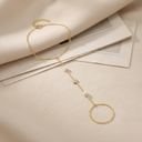 Luna Pearl Hand Chain