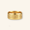 Qamar Shahada Gold Ring