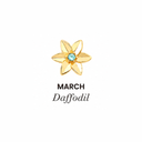 Bloom of Birth Charm Necklace