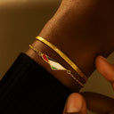 Qamar Unity Herringbone Bracelet