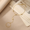 Faith Cross Hand Chain