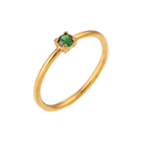 Petite Birth Gem Ring