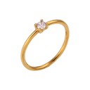 Petite Birth Gem Ring