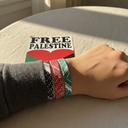 Qamar Keffiyeh Bracelet