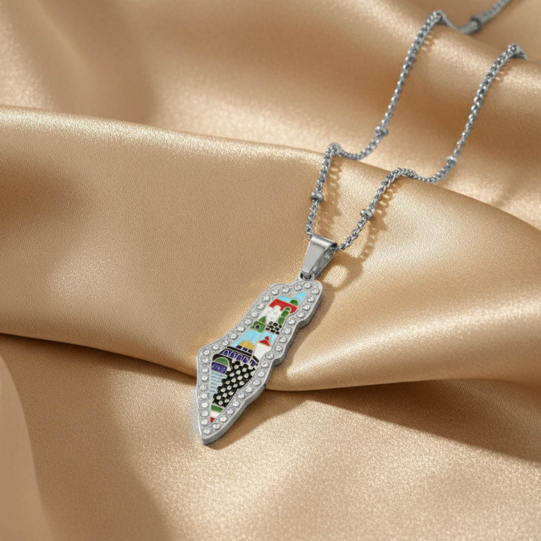 Qamar Palestine Heritage Necklace