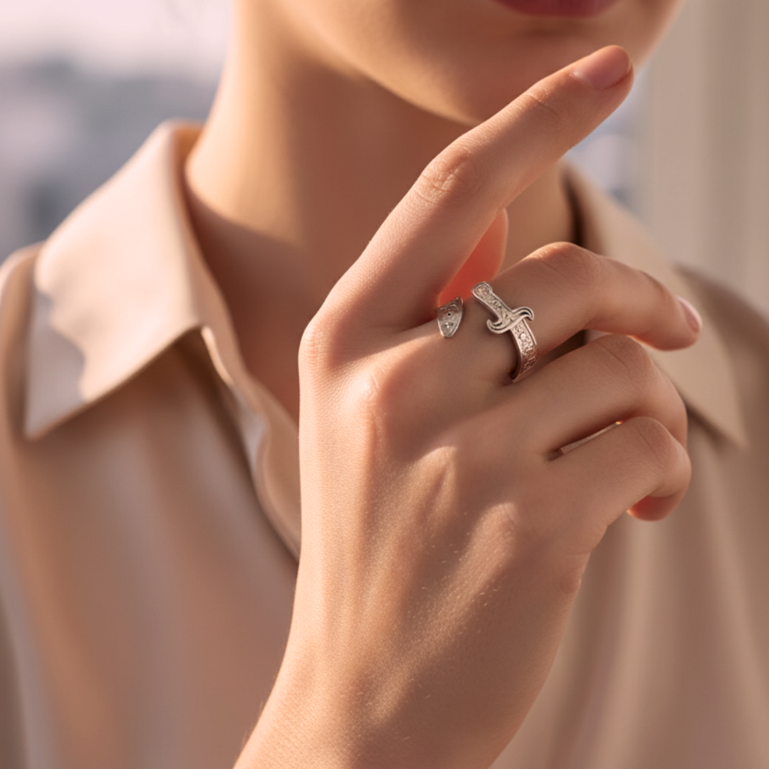 Qamar Ruhani Blade Ring