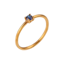 Petite Birth Gem Ring