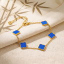 Zahra Rosette Bracelet - Azure