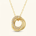 Bound Rings Necklace