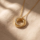 Bound Rings Necklace