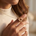 Bound Rings Necklace