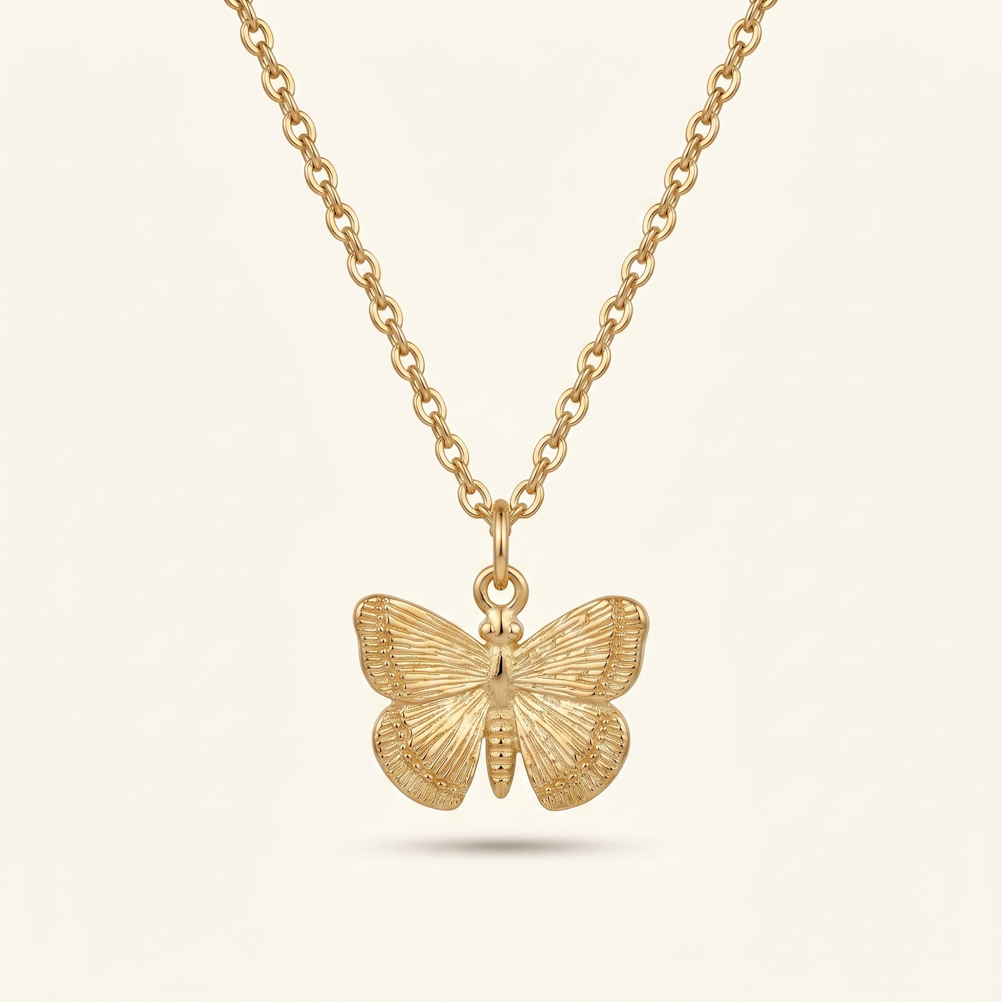 Butterfly Pendant Necklace