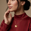 Butterfly Pendant Necklace