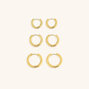 Classic Round Hoops (Set of 3)