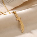 Qamar Lion's Blade Necklace