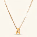 Delicate Initial Charm Necklace