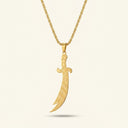 Qamar Lion's Blade Necklace