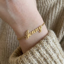 Custom Script Name Bracelet