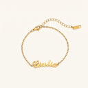 Custom Script Name Bracelet