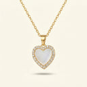 Halo Heart Necklace