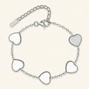 Every Silver Heart Bracelet