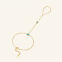 Azzura Blue Hand Chain