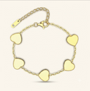 Every Gold Heart Bracelet