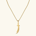 Qamar Lion's Blade Necklace