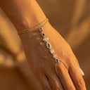 Ophira Blue Path Hand Chain