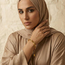 Iris Chunky Gold Bracelet